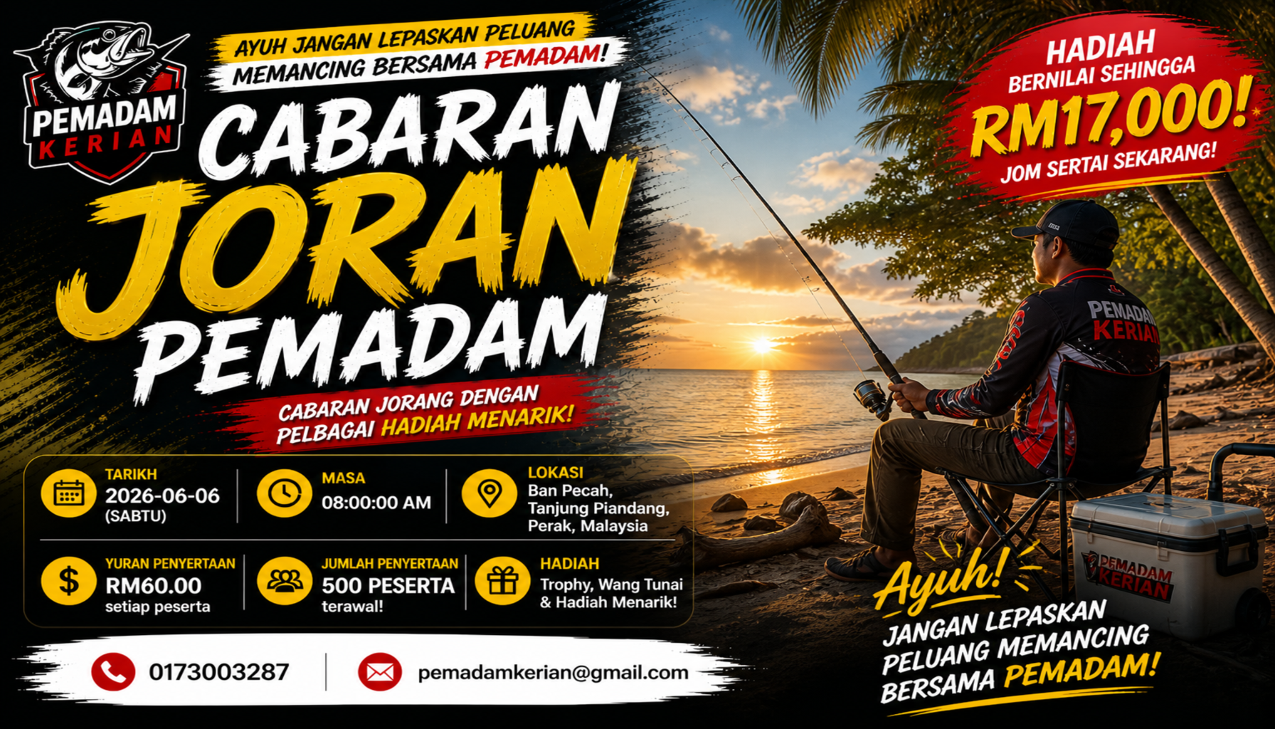 Cabaran Joran Pemadam Banner